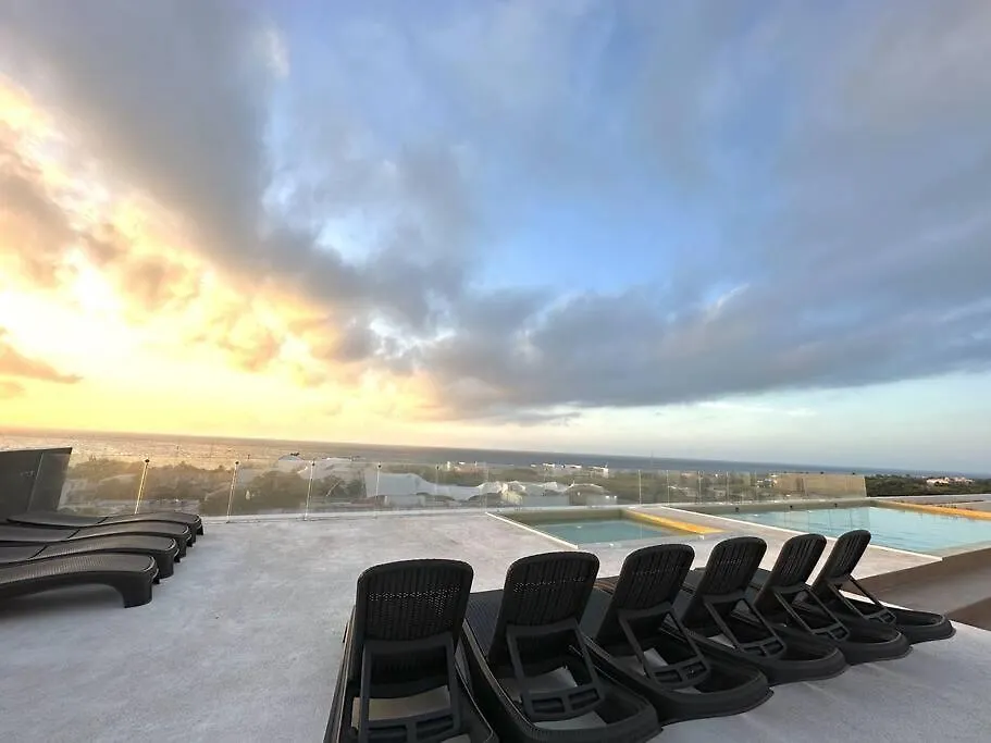 City & Ocean View Condo / Pool,Jacuzzi & Parking - 423 Musa Playa del Carmen