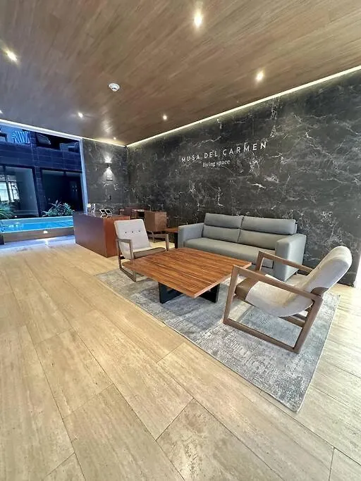 City & Ocean View Condo / Pool,Jacuzzi & Parking - 423 Musa Playa del Carmen Apartamento